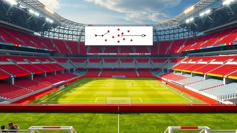 Benfica mod AS Monaco FC opstillingen