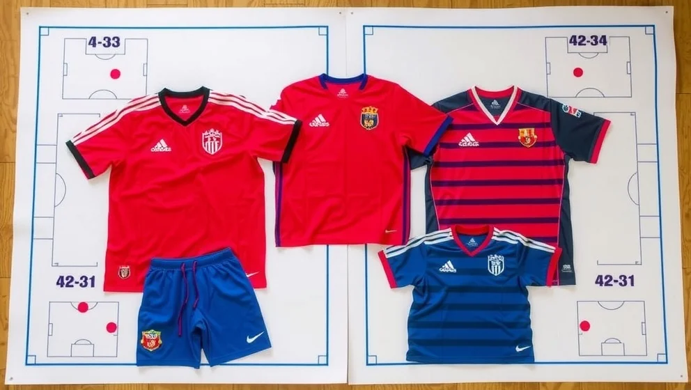 Opstilling for AS Monaco mod Man City