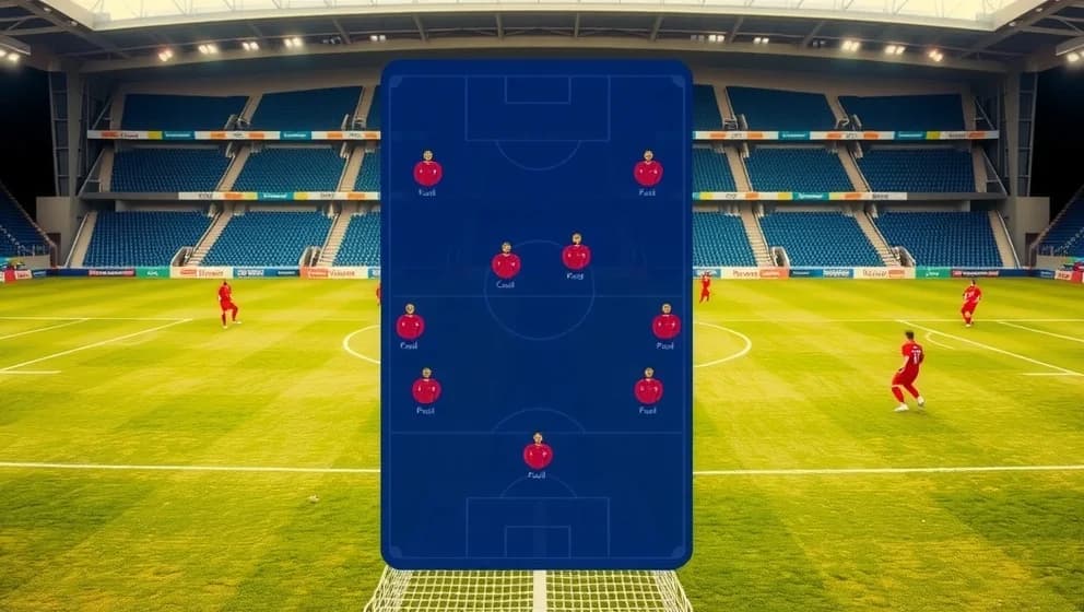 Opstilling for Manchester United mod Fulham