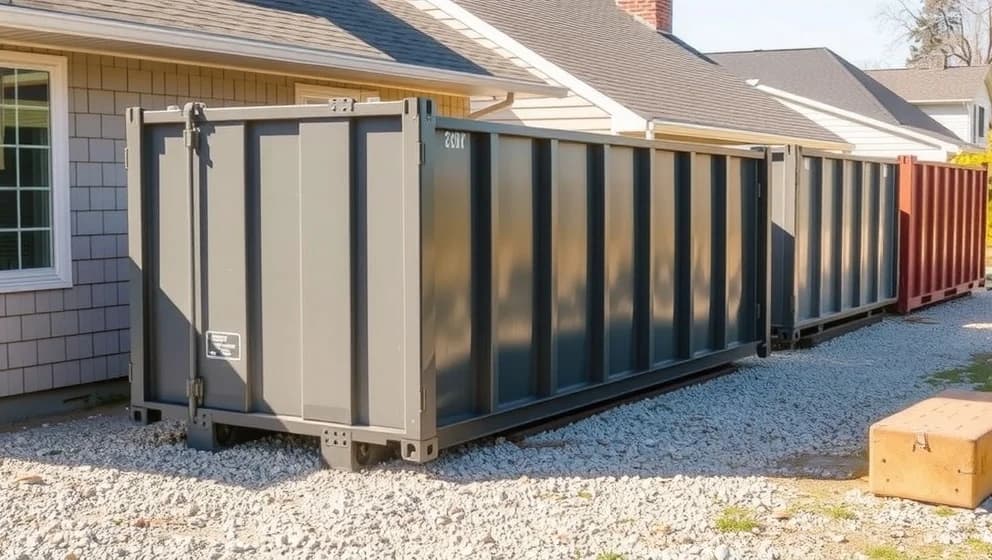 Regler for opstilling af container på privat grund