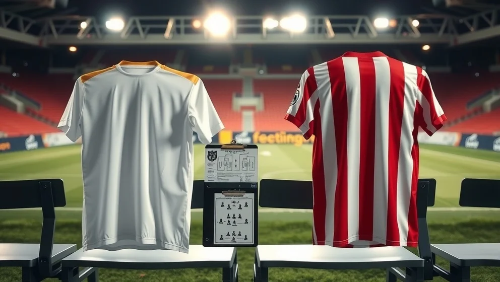 Sevilla FC mod Real Madrid opstilling